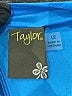 Taylor 100% Polyester Blue Casual Dress Size 12 - photo 7
