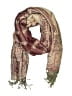 Unbranded Burgundy Scarf One size - photo 1
