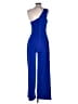 Crystal Sky Solid Blue Jumpsuit Size S - photo 2