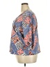 Ruby Rd. Blue 3/4 Sleeve Blouse Size 3X - photo 5
