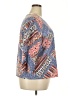 Ruby Rd. Blue 3/4 Sleeve Blouse Size 3X - photo 4