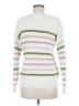Design History Stripes White Pullover Sweater Size M - photo 2