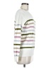 Design History Stripes White Pullover Sweater Size M - photo 4