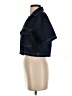 Zara 100% Cotton Blue 3/4 Sleeve Button-Down Shirt Size XS - photo 5