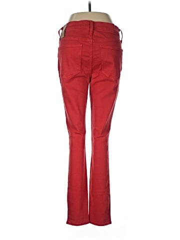 Madewell Tall 9" Mid-Rise Skinny Crop Jeans: Garment-Dyed Button-Front Edition (view 2)