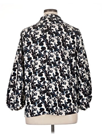 Nordstrom 3/4 Sleeve Button-Down Shirt (view 2)