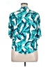 Ruby Rd. 100% Viscose Teal 3/4 Sleeve Blouse Size XL - photo 2