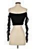Privy Black 3/4 Sleeve Blouse Size S - photo 2