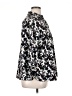 Nordstrom Floral Ivory 3/4 Sleeve Button-Down Shirt Size XL - photo 4