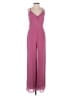 MICHAEL Michael Kors 100% Polyester Solid Pink Jumpsuit Size XS - photo 1