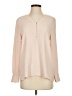 Ann Taylor Tan Ivory Long Sleeve Blouse Size S - photo 1
