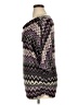 Isabella Rodriguez Chevron-herringbone Purple 3/4 Sleeve Top Size XL - photo 5
