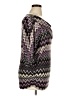 Isabella Rodriguez Chevron-herringbone Purple 3/4 Sleeve Top Size XL - photo 4