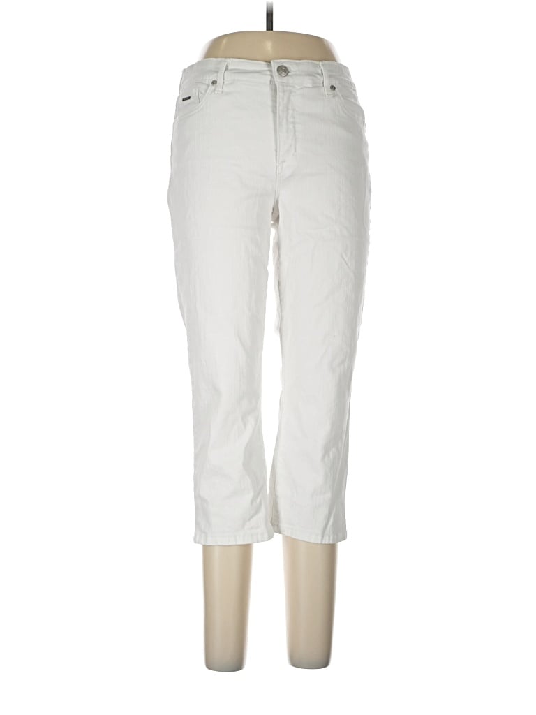 Pre-owned Nine West Jeans In Ivory