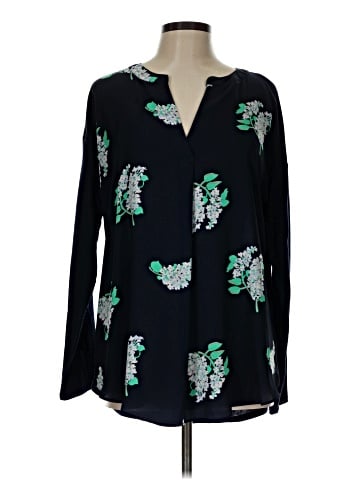Ann Taylor LOFT Outlet Long Sleeve Blouse (view 1)