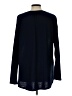 Ann Taylor LOFT Outlet Black Long Sleeve Blouse Size L - photo 2