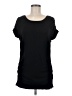 DressBarn Black Short Sleeve Top Size M - photo 1