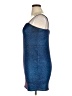 Lulus Metallic Blue Cocktail Dress Size XL - photo 5