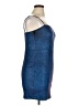 Lulus Metallic Blue Cocktail Dress Size XL - photo 4