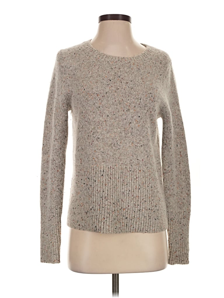 Pre-owned J.crew Collection Pullover Sweater In Tan