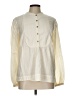 MICHAEL Michael Kors Ivory Long Sleeve Blouse Size L - photo 1