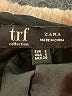 Zara TRF 100% Polyester Brown Coat Size S - photo 6