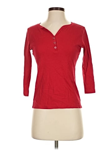 Karen Scott 3/4 Sleeve Top (view 1)