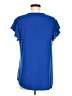 Prinstory Blue Short Sleeve Top Size M - photo 2