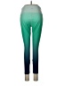 Athleta Color Block Green Yoga Pants Size M - photo 2