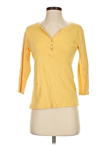 Karen Scott 3/4 Sleeve Top (view 1)