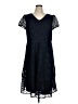 Talbots 100% Polyester Blue Casual Dress Size 14 - photo 1