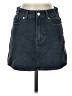 Madewell Solid Blue Denim Skirt Size 23 waist - photo 1