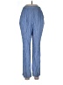 Talbots 100% Rayon Chevron-herringbone Blue Casual Pants Size 10 (petite) - photo 1