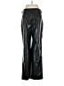 Assorted Brands 100% Polyester Animal Print Black Faux Leather Pants Size M - photo 2