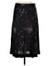 Tory Burch Animal Print Black Formal Skirt Size XS - photo 1
