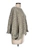 Jessica Simpson 100% Polyester Gray Tan Poncho Size L - photo 4