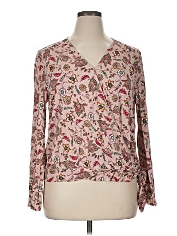 One World Long Sleeve Blouse (view 1)