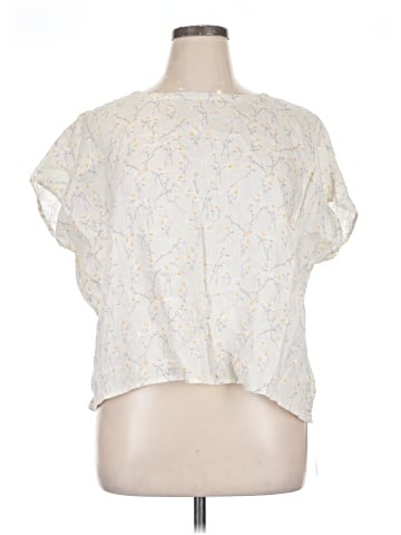 Cynthia Rowley Short Sleeve Blouse (view 1)