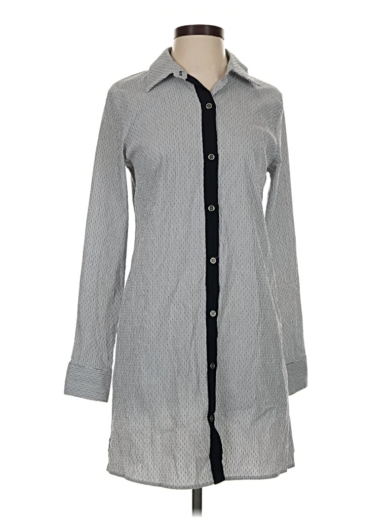 Pre-owned Waverly Grey Casual Dress In Gray