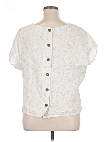 Cynthia Rowley Short Sleeve Blouse (view 2)