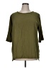 Unbranded Green 3/4 Sleeve Top Size 1X (estimated) - photo 1