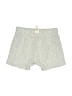 Carter's 100% Cotton Chevron-herringbone Gray Shorts 0-3 MO / 3 MO - photo 1