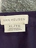 Van Heusen 100% Polyester Purple 3/4 Sleeve Blouse Size XL - photo 7