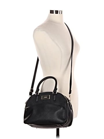 DKNY Leather Satchel (view 2)