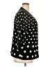 Coldwater Creek Polka Dots Black Pullover Sweater Size 2X - photo 4