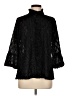 Assorted Brands 100% Polyester Black 3/4 Sleeve Blouse Size M - photo 1