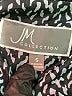 JM Collection 100% Polyester Polka Dots Blue Jacket Size S - photo 6