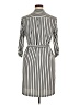 Mlle Gabrielle Stripes Ivory Casual Dress Size XL - photo 2