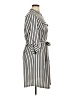 Mlle Gabrielle Stripes Ivory Casual Dress Size XL - photo 4
