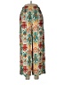 Assorted Brands 100% Viscose Rayon Print Teal Casual Pants Size M - photo 1